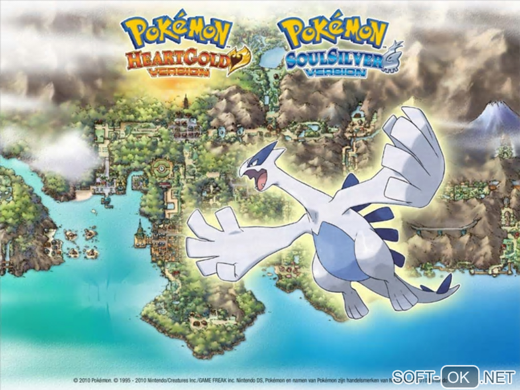 Screenshot №2 "Pokémon HeartGold and SoulSilver Screensaver"