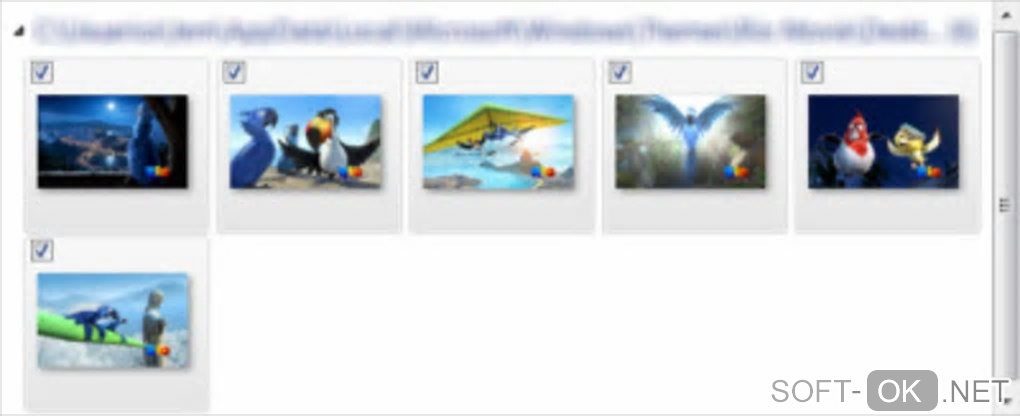 Screenshot №1 "Rio Theme for Windows 7"