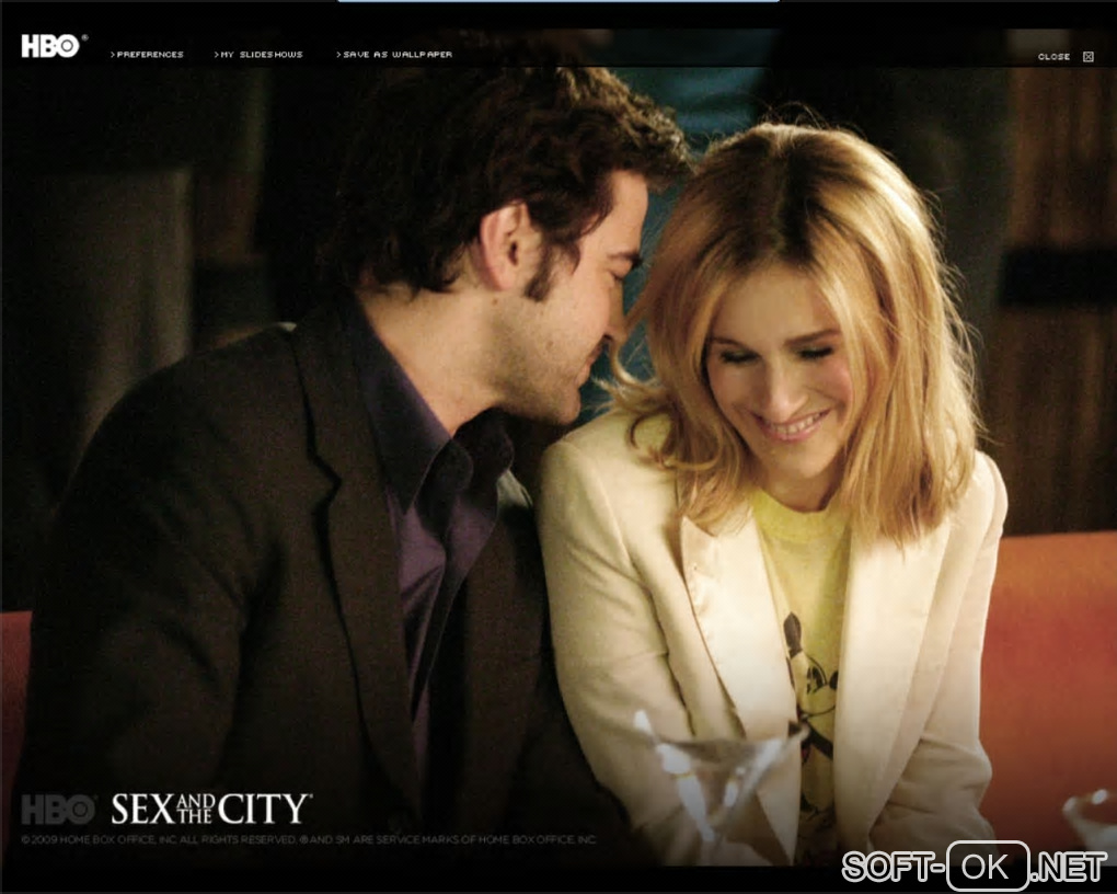 The appearance "Sex and the City"