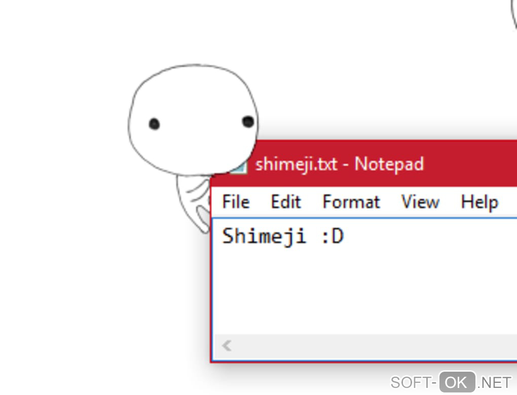 Screenshot №2 "Shimeji-ee"