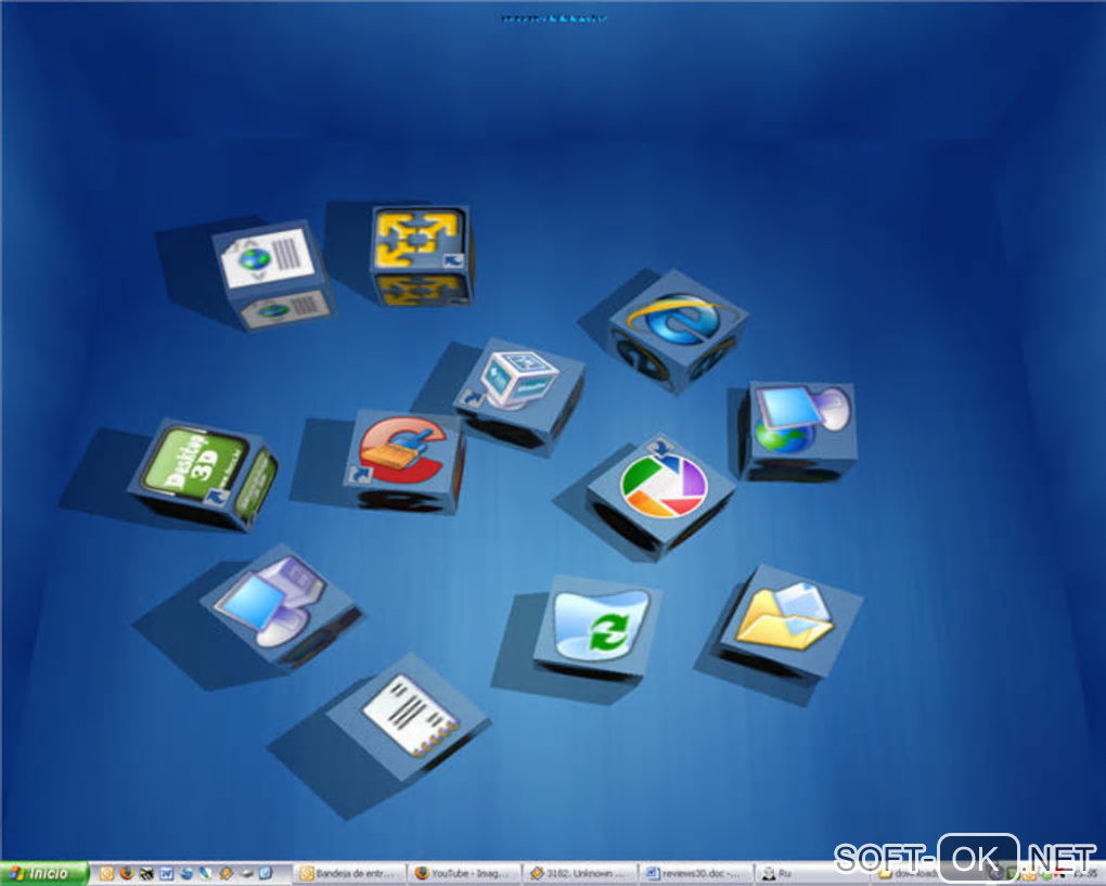 Screenshot №2 "Shock Desktop 3D"