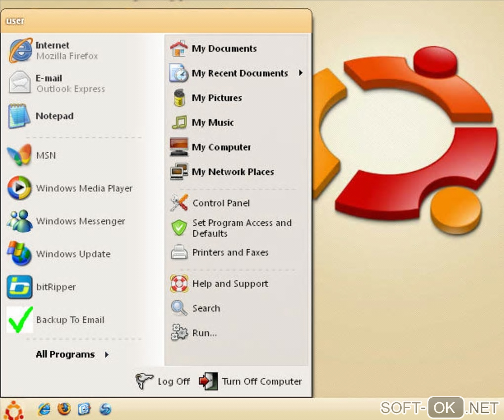 Screenshot №2 "Smooth Ubuntu Human Theme"