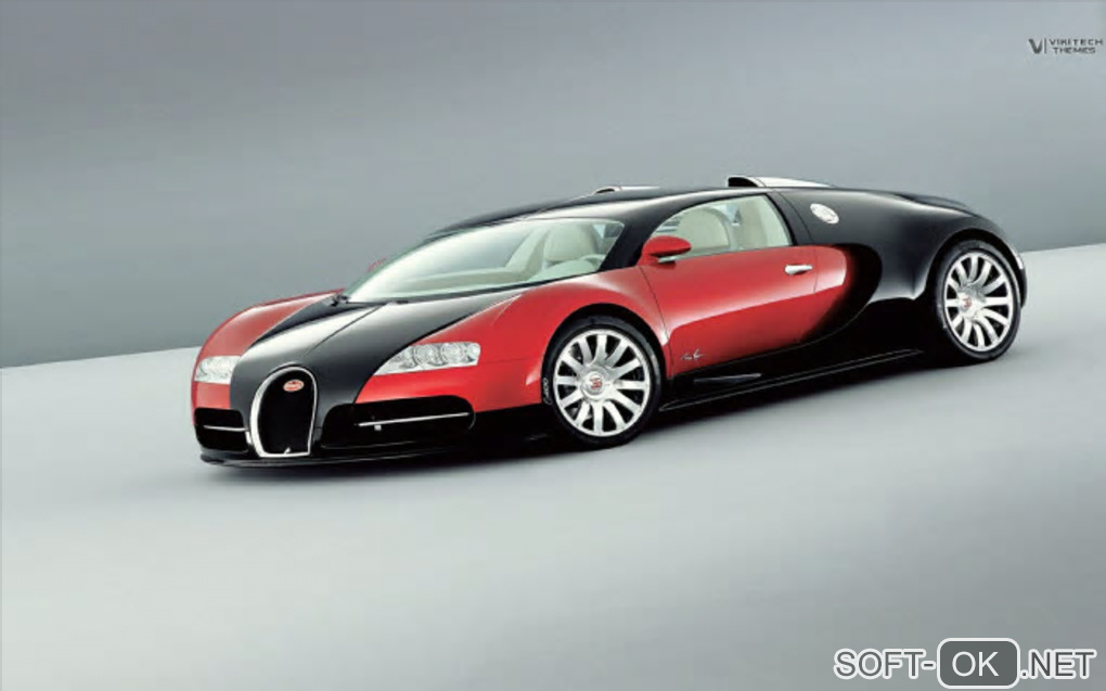The appearance "Tema de Bugatti Veyron"