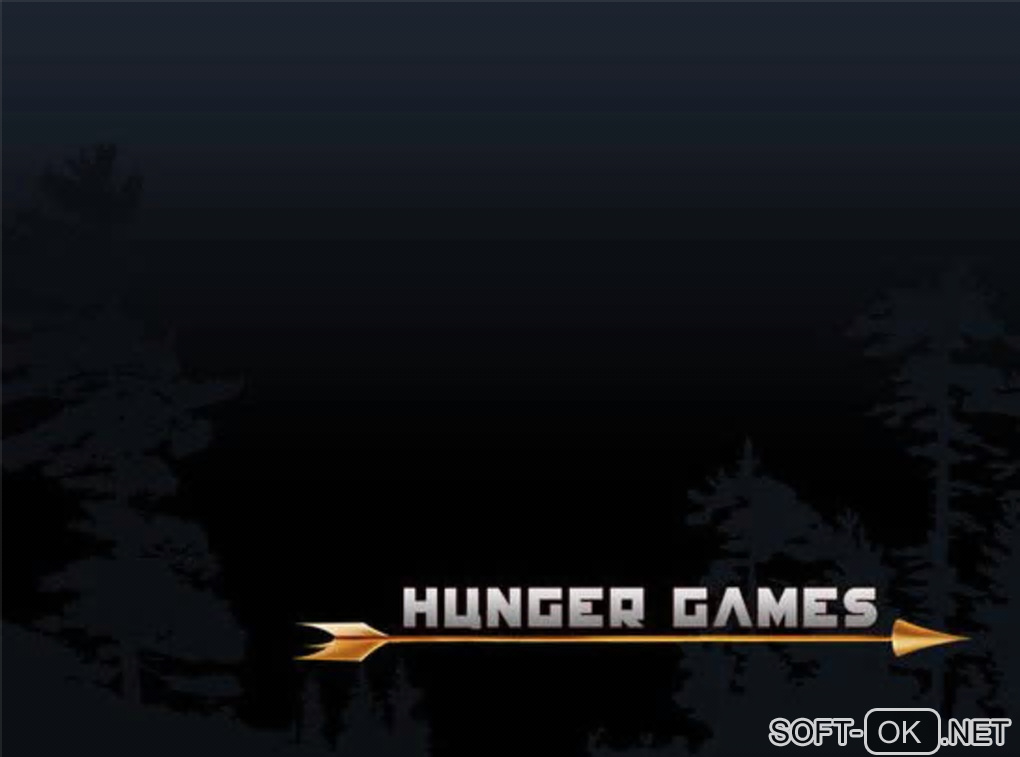 Screenshot №1 "The Hunger Games Windows 7 Sci-Fi Movie Theme"