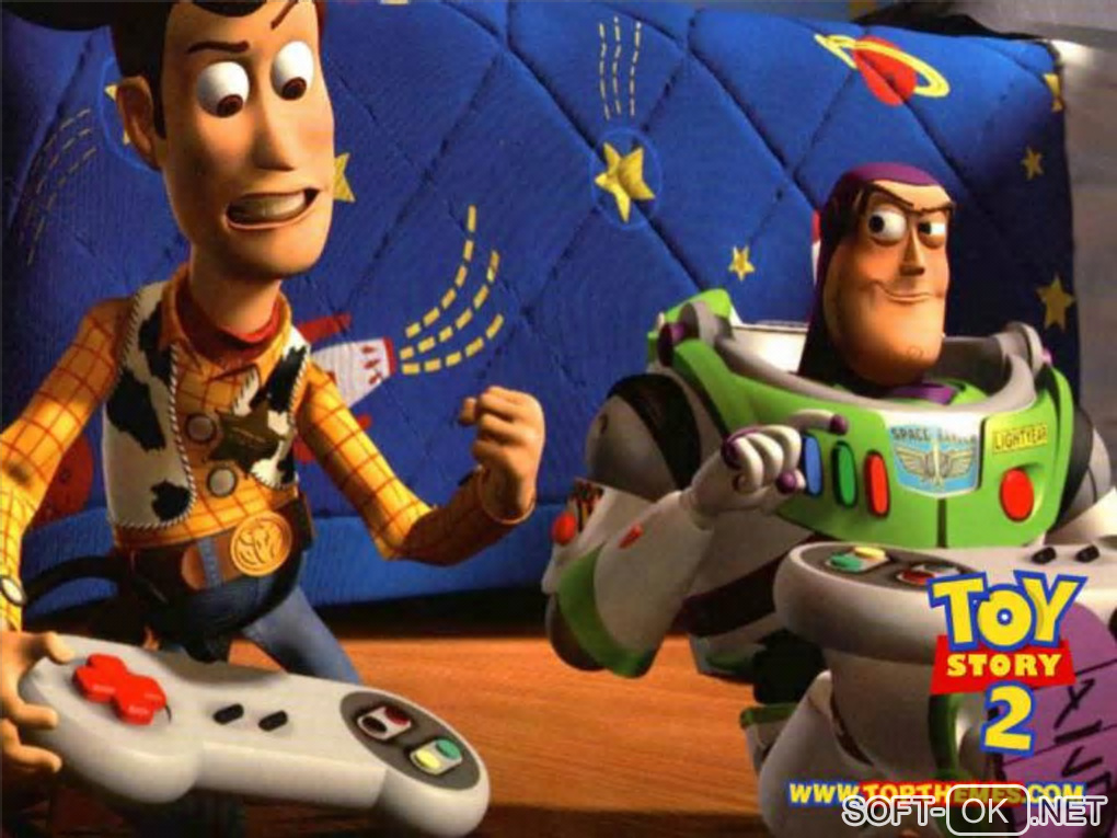 The appearance "Toy Story 2 Themes"