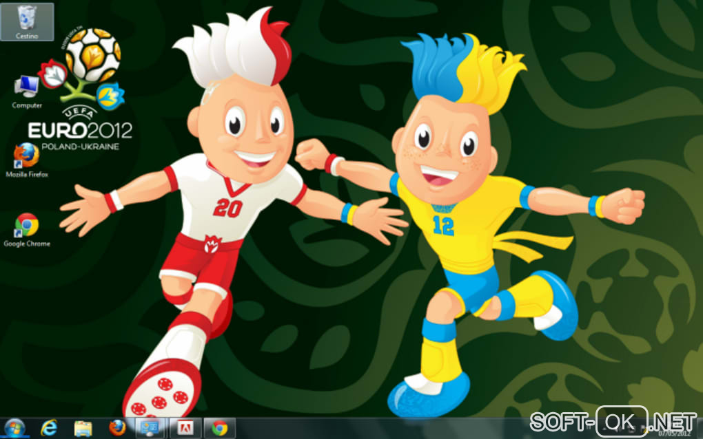 Screenshot №1 "UEFA EURO 2012 Wallpaper"