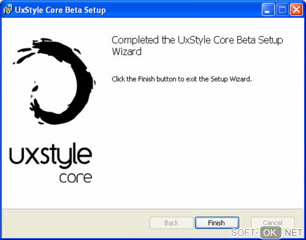 Screenshot №1 "Uxstyle Core"