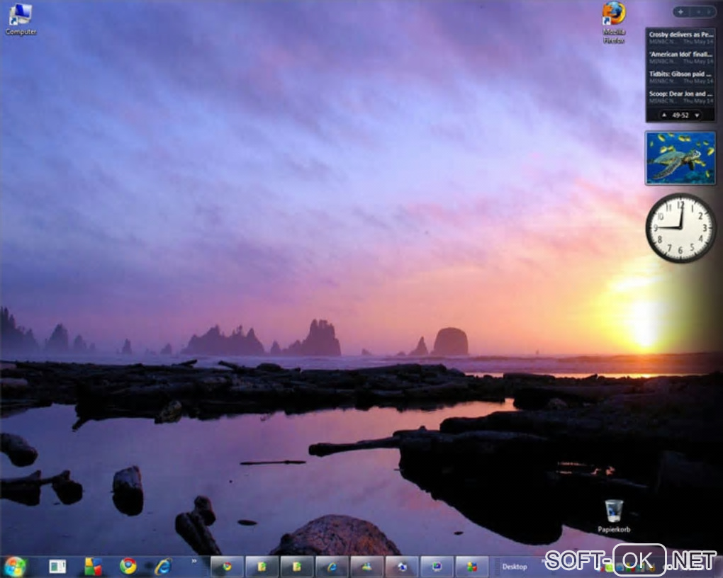 Screenshot №2 "Windows 7 Style para Vista"
