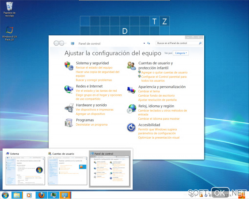 Screenshot №2 "Windows 8 UX Pack"