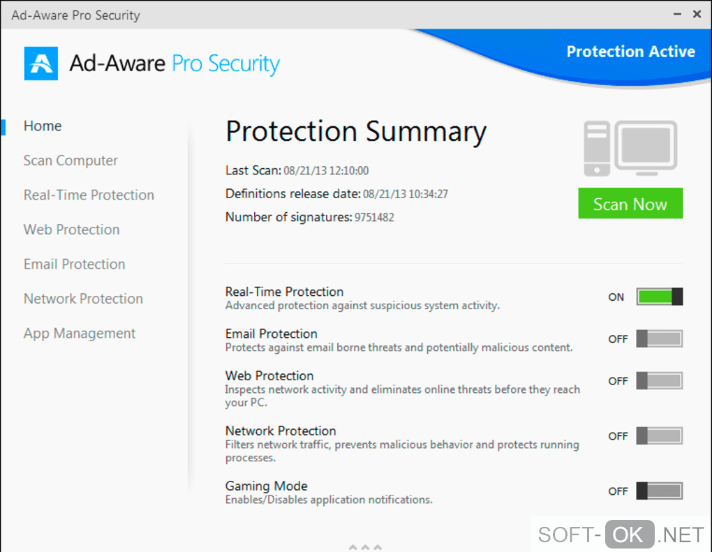 Screenshot №2 "Ad-Aware Pro Security"