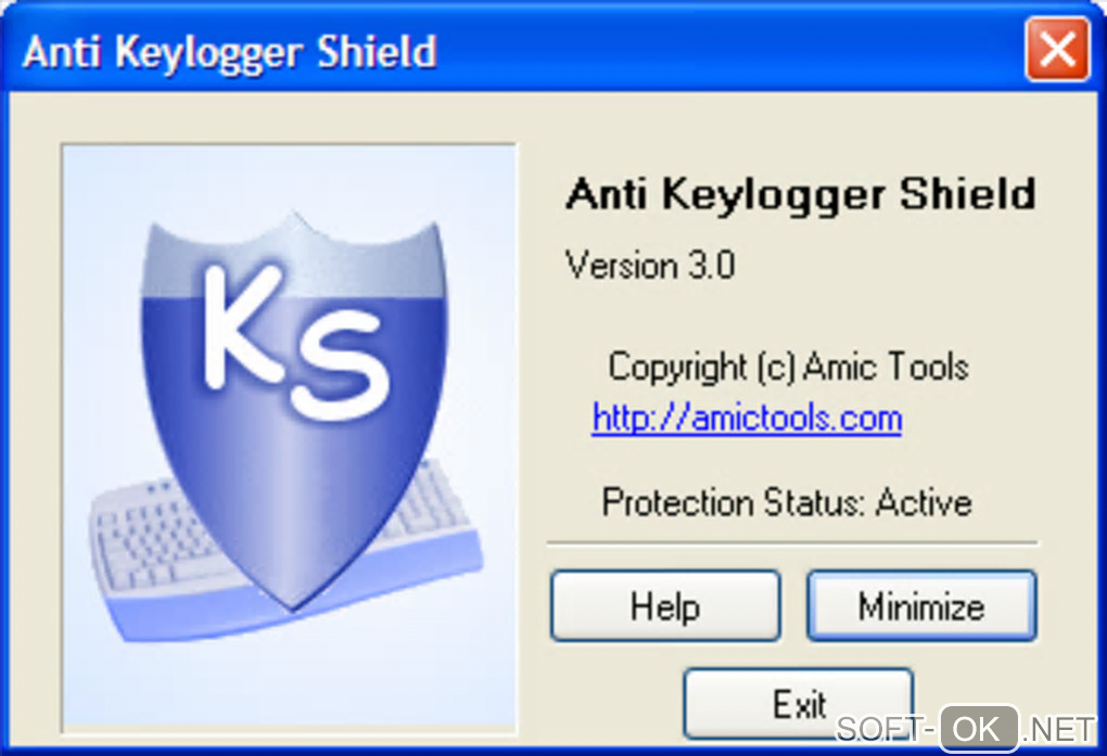 Screenshot №2 "Anti Keylogger Shield"