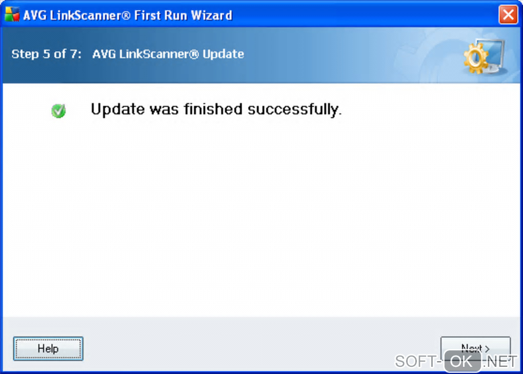 Screenshot №1 "AVG LinkScanner"