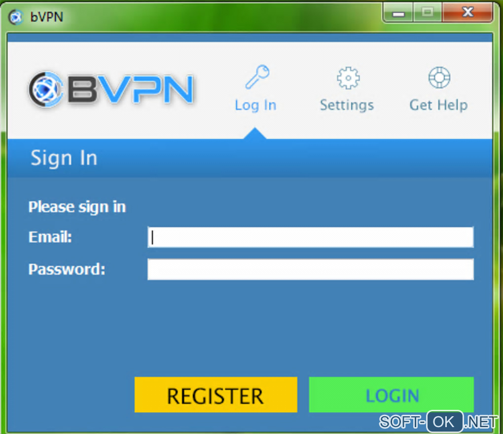 Screenshot №1 "B.VPN"