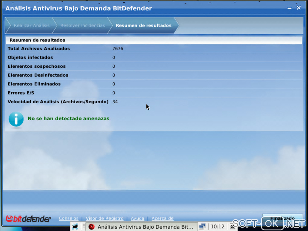 Screenshot №2 "BitDefender Rescue CD"