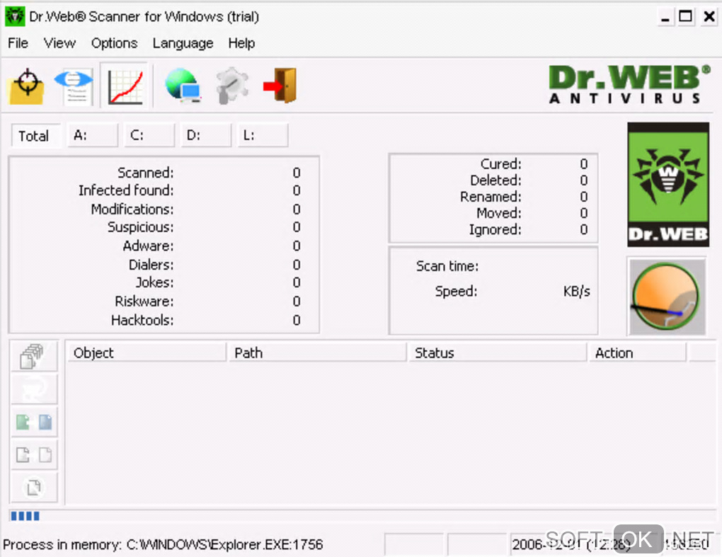 Screenshot №1 "Dr.Web Antivirus"