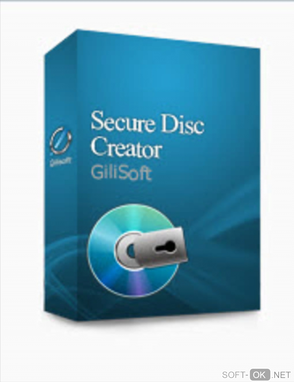 The appearance "GiliSoft Secure Disc Creator"