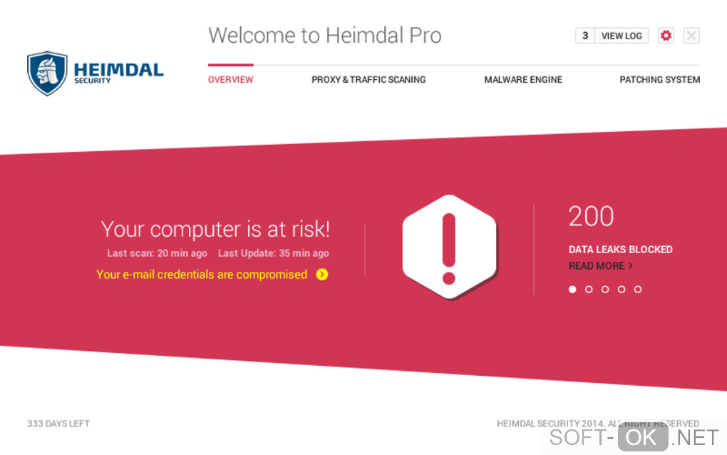 The appearance "Heimdal PRO"