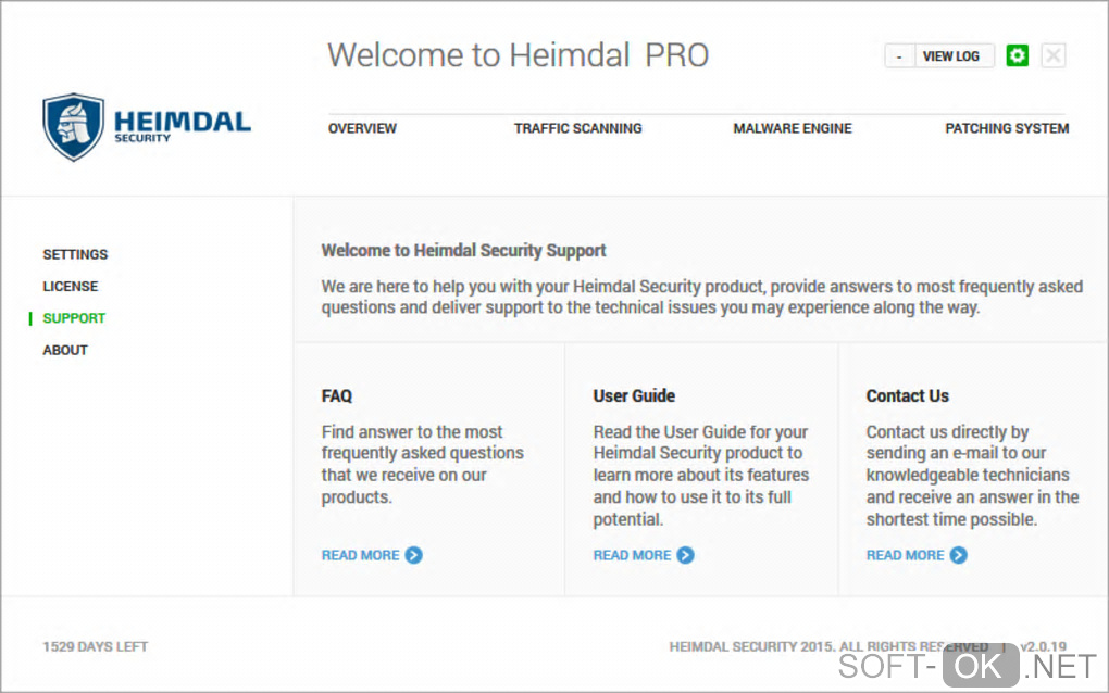 The appearance "Heimdal PRO"