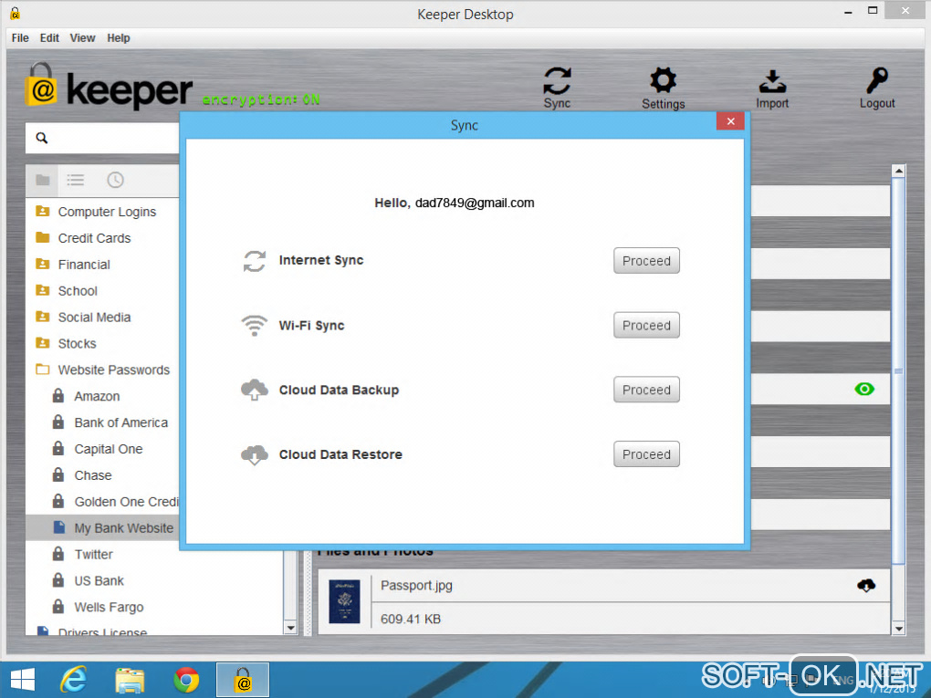 The appearance "Keeper® Password Manager"