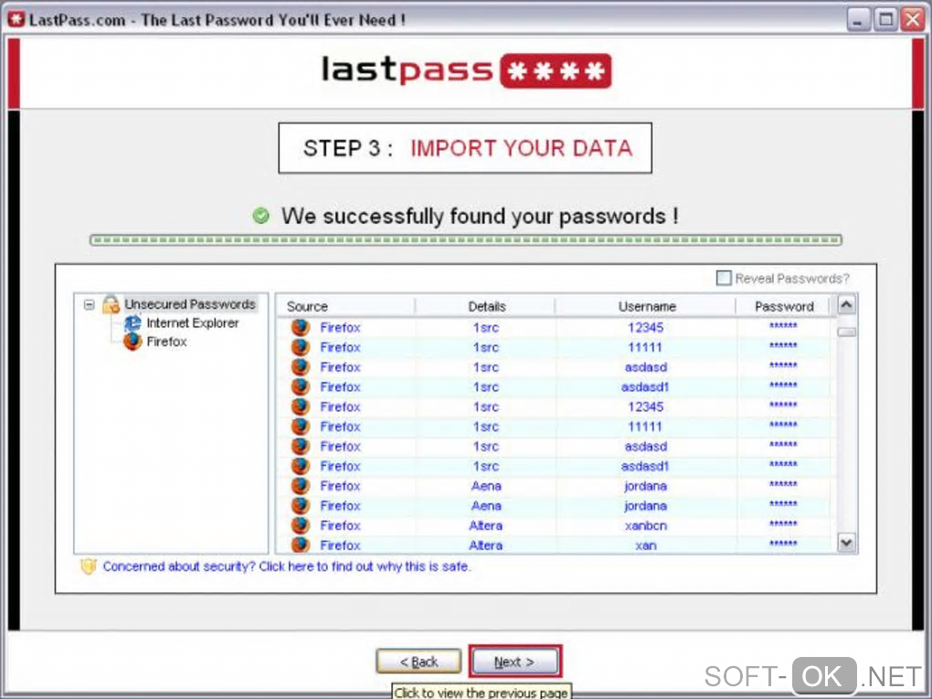 Screenshot №2 "Lastpass"