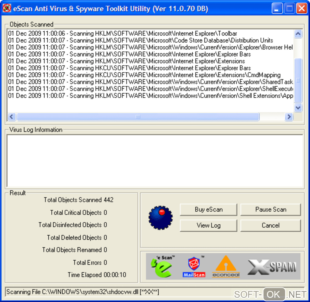 Screenshot №2 "MWAV Toolkit Utility"