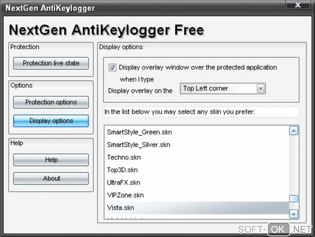 Screenshot №2 "NextGen AntiKeylogger Free"