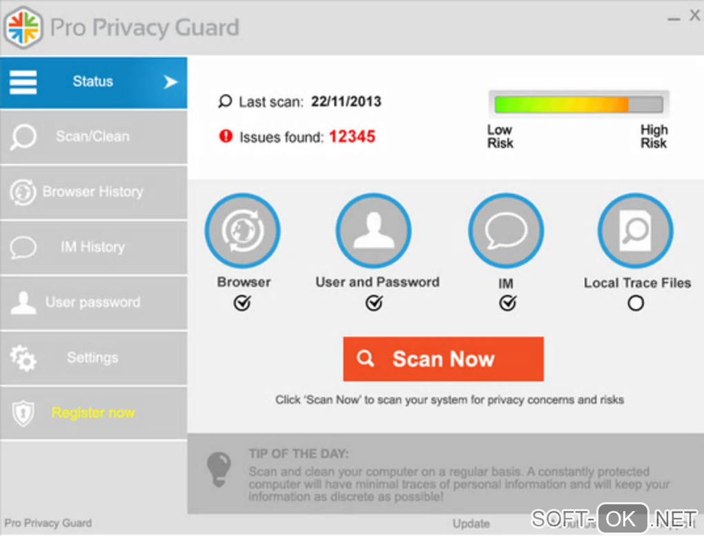 Screenshot №1 "Pro Privacy Guard"