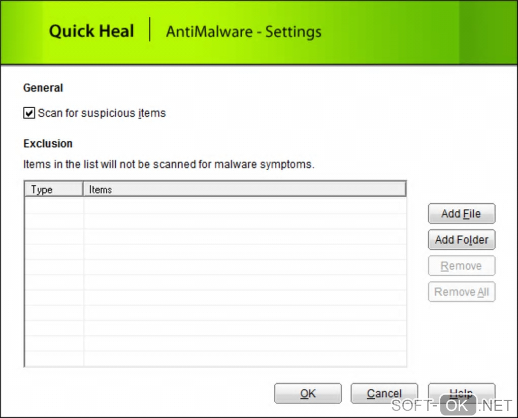 The appearance "Quick Heal Anti-Virus"