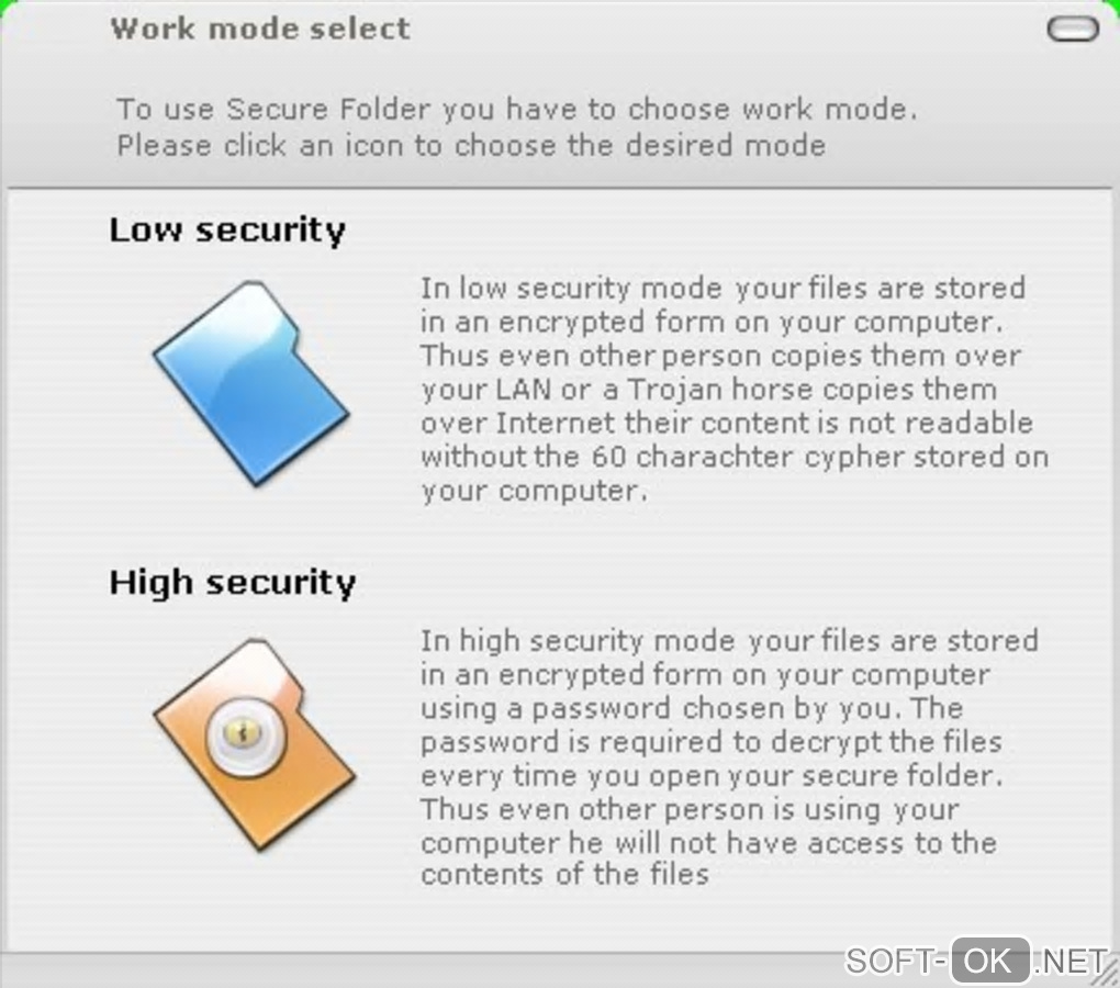 Screenshot №1 "Secure Folder"