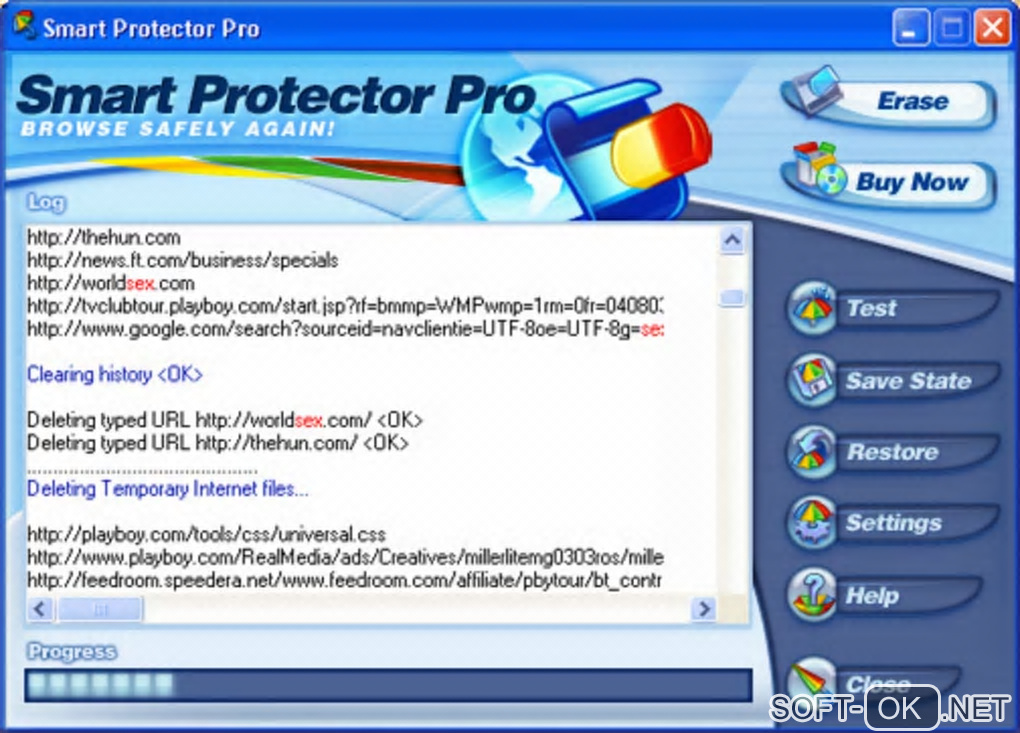 Screenshot №1 "Smart Protector Pro"