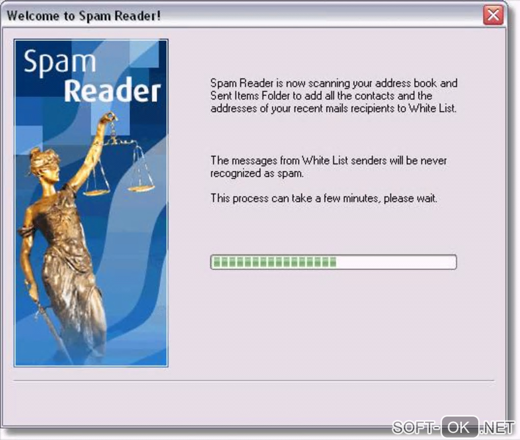 The appearance "Spam Reader"
