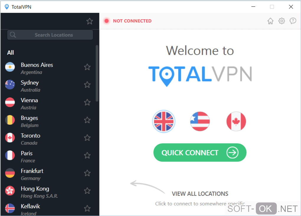 Screenshot №2 "Total VPN"