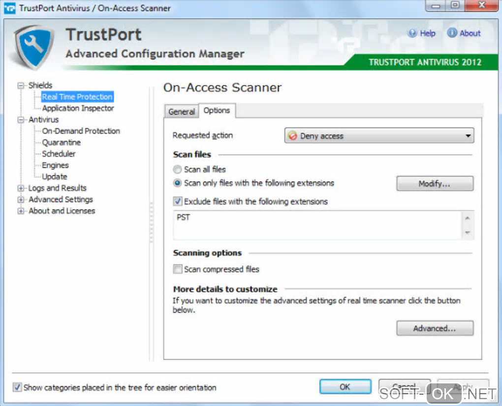 Screenshot №2 "TrustPort Antivirus"