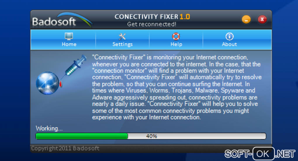 Screenshot №2 "Connectivity Fixer"
