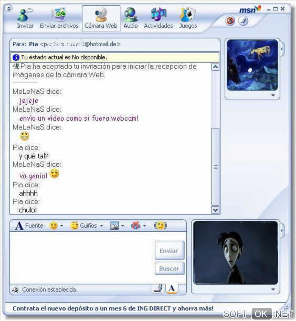 Screenshot №1 "Fake Webcam"