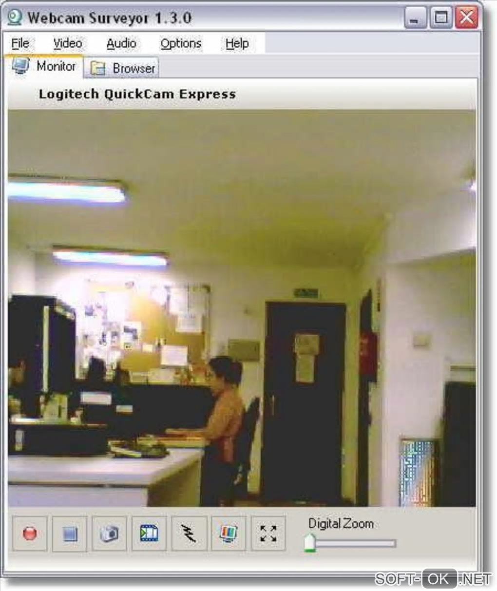The appearance "Webcam Surveyor"