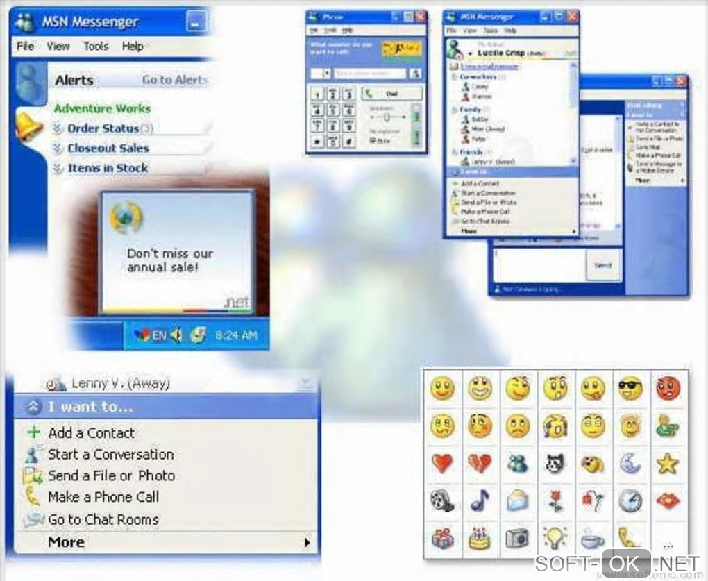 Screenshot №1 "Windows Messenger"