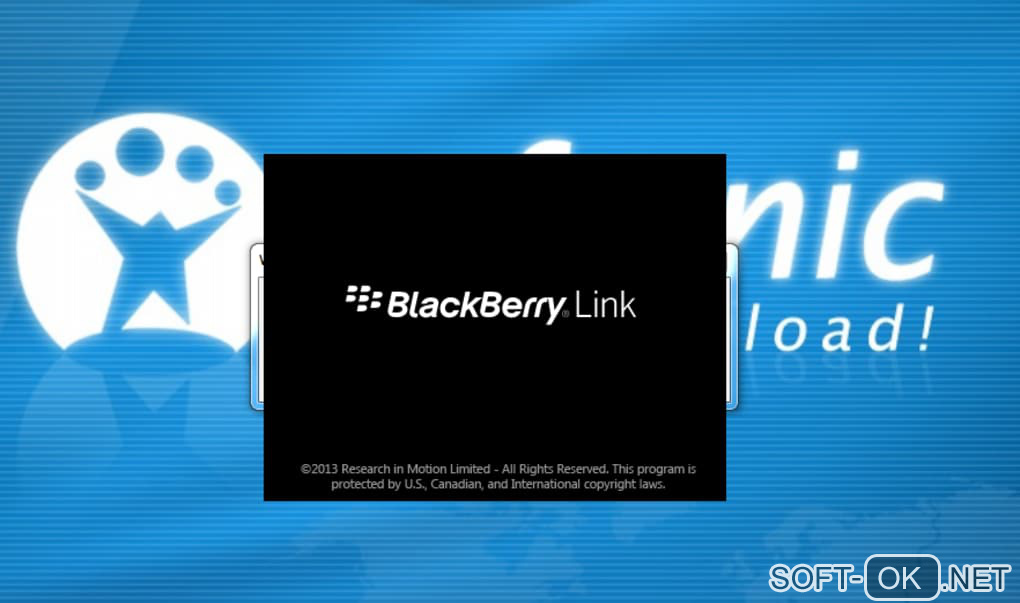 The appearance "BlackBerry Link"