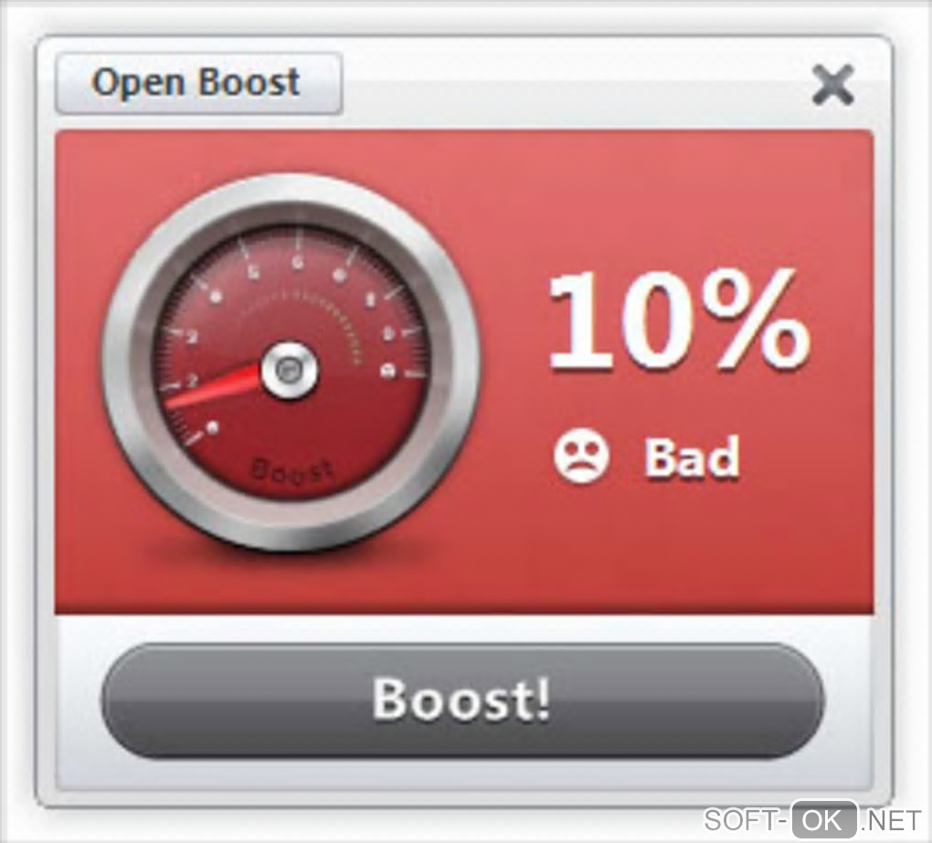 Screenshot №2 "Boost - Speed up your PC"