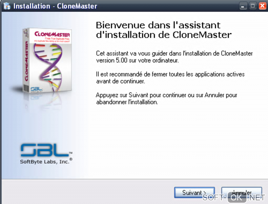 The appearance "CloneMaster"