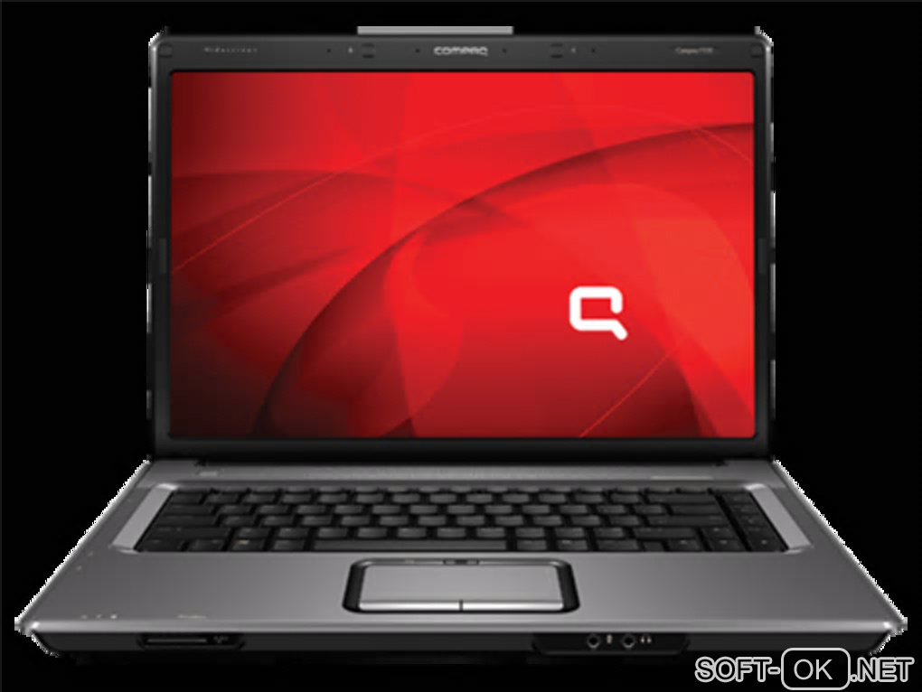 Screenshot №1 "Compaq Presario F700 Notebook PC series drivers"