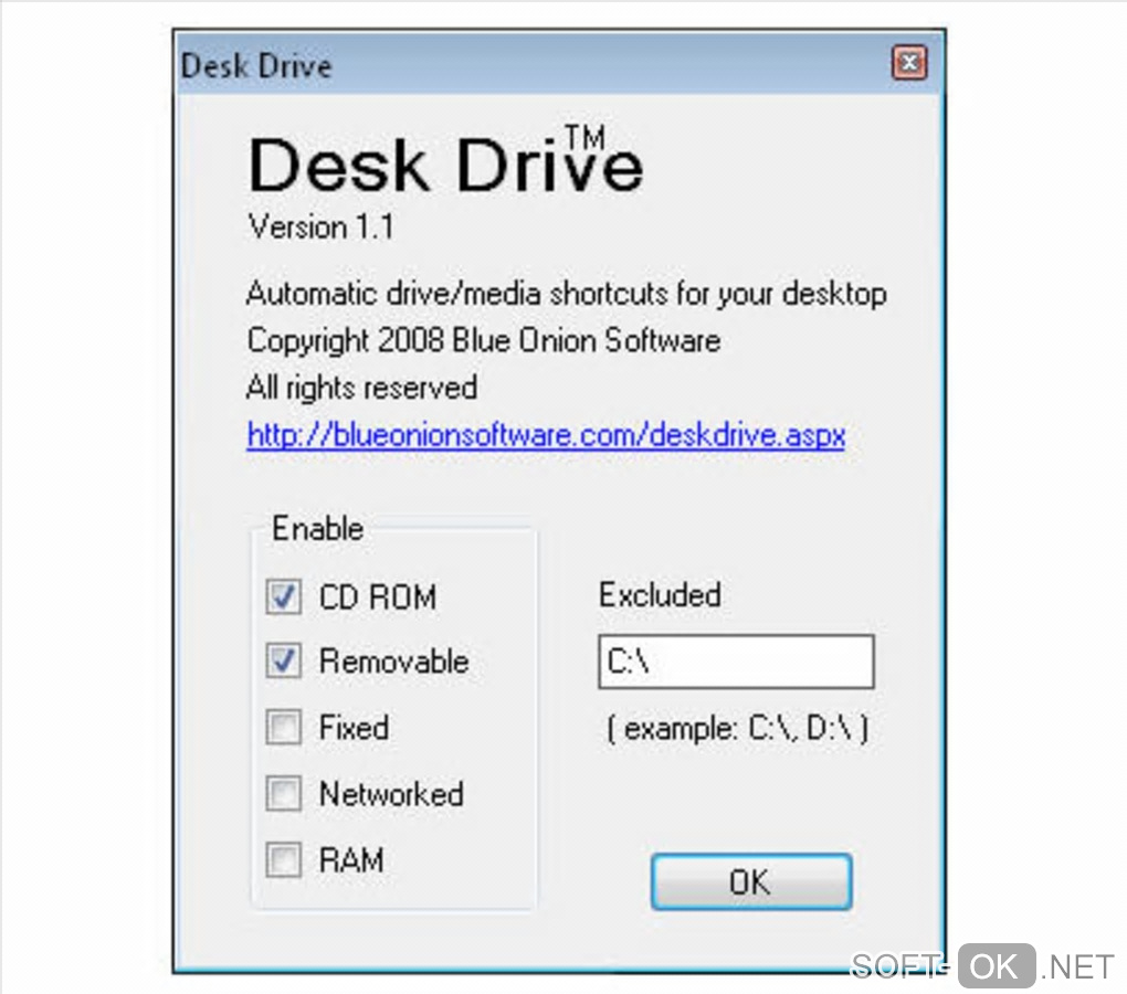 Screenshot №2 "Desk Drive"