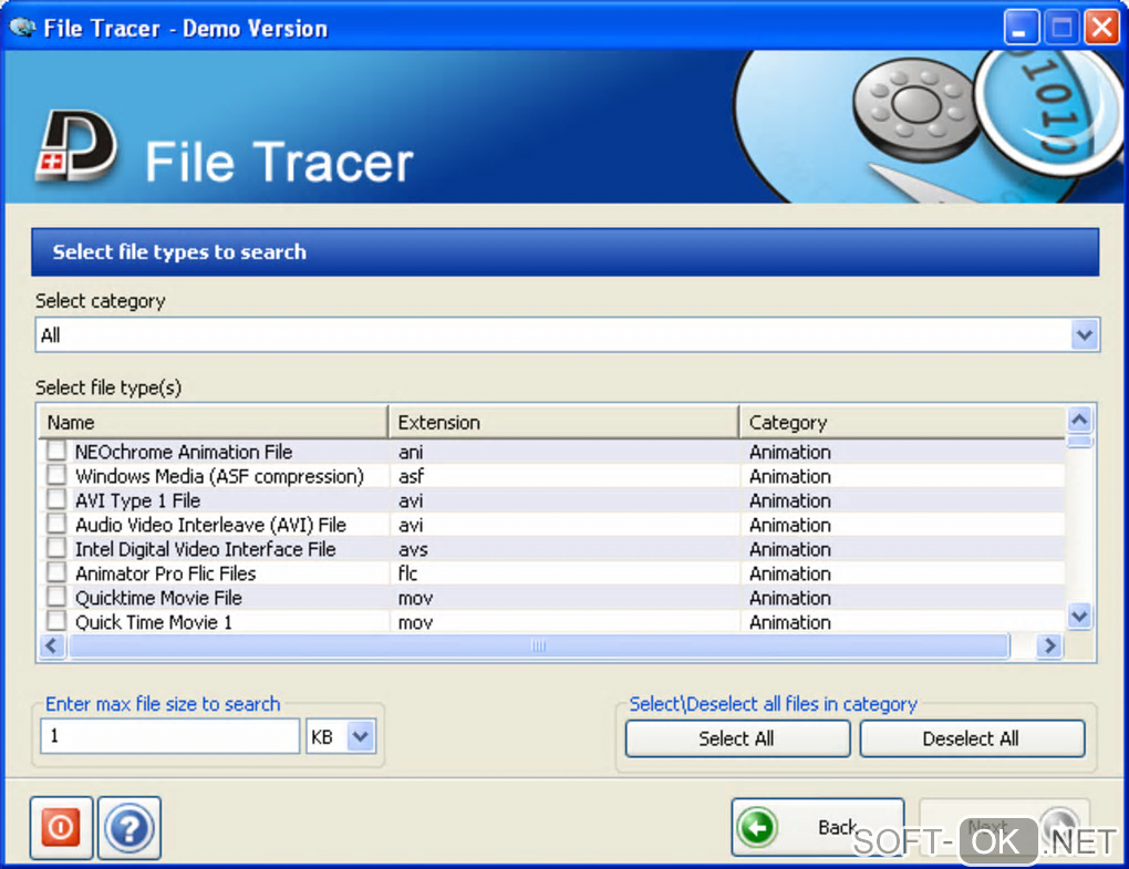 Screenshot №2 "Disk Doctors Windows Data Recovery"