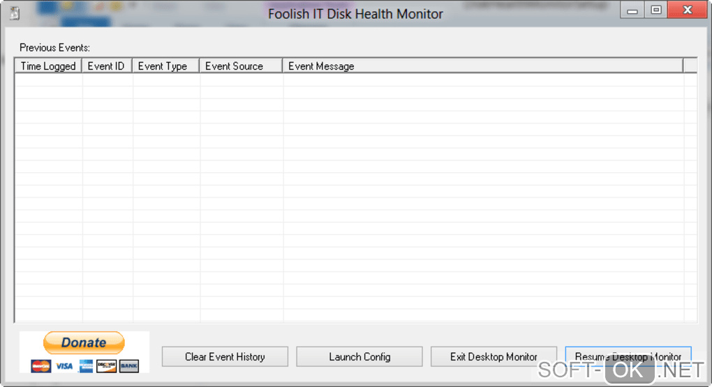 Screenshot №2 "Disk Health Monitor"