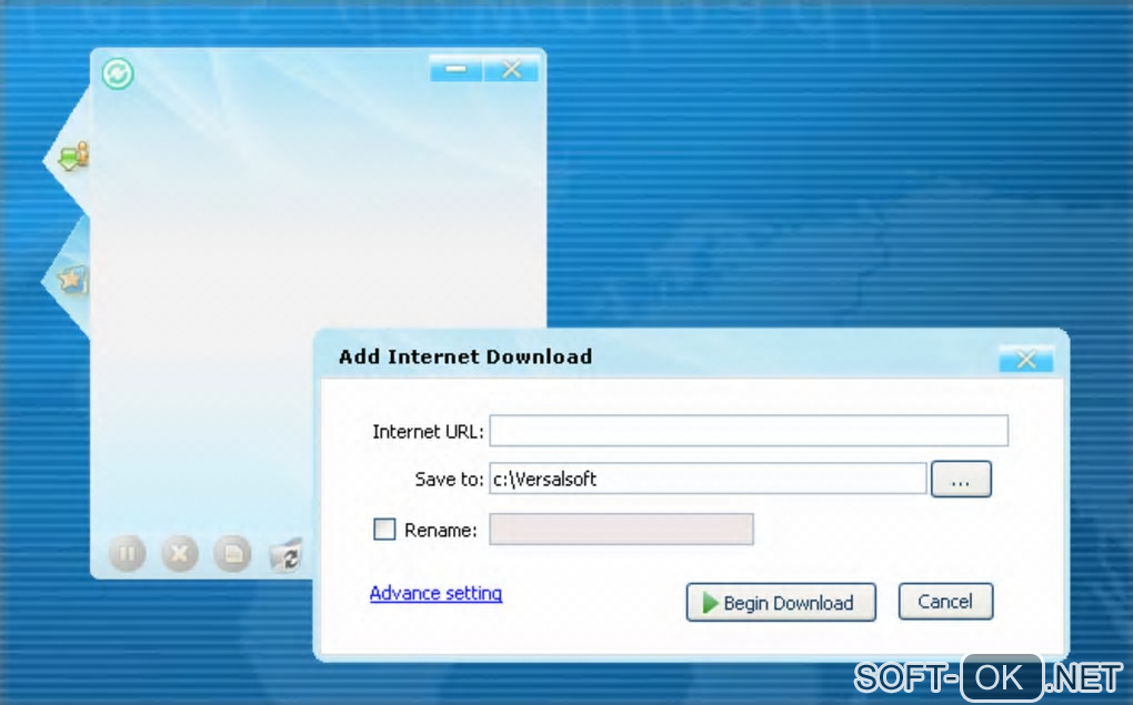 Screenshot №1 "File Download ActiveX"