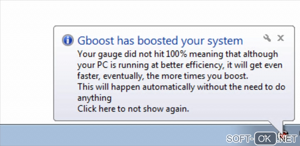 Screenshot №1 "GBoost"