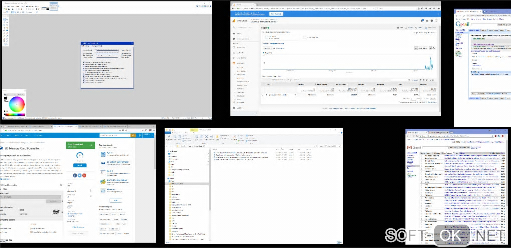 Screenshot №1 "GiMeSpace Desktop Extender 3D"