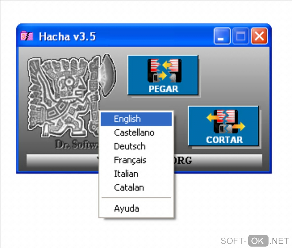 Screenshot №1 "Hacha"