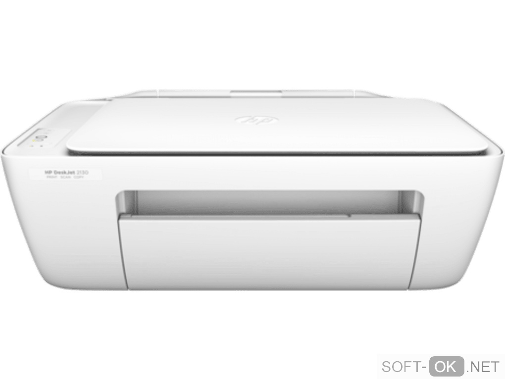 Screenshot №1 "HP DeskJet 2130 All-in-One Printer drivers"