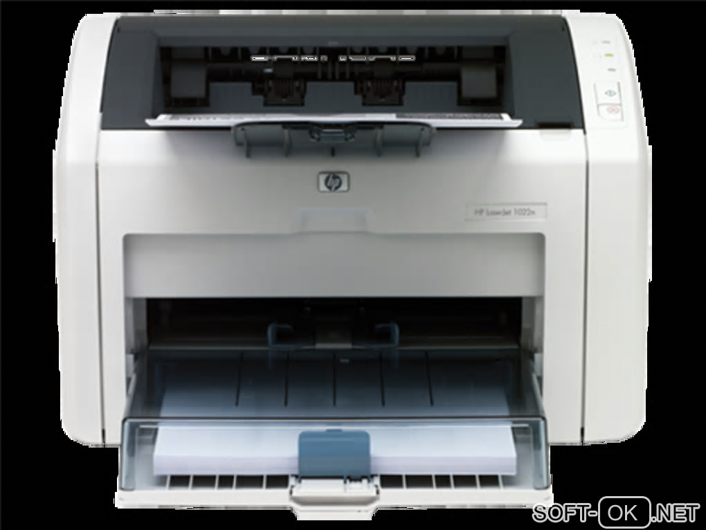 Screenshot №1 "HP LaserJet 1022n Printer drivers"